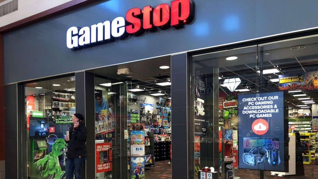 Gamestop Storefront
